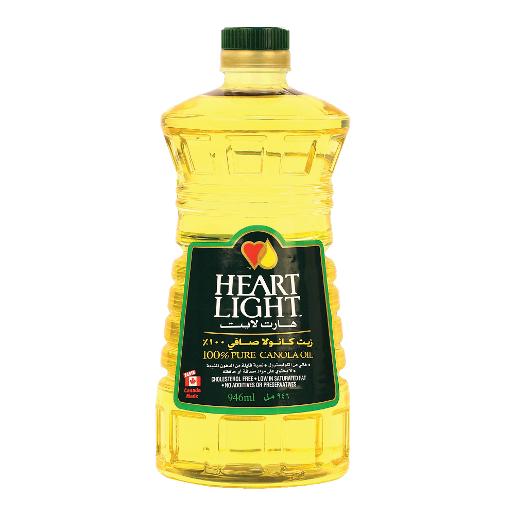 Heart Light Canola Oil Can 946ml