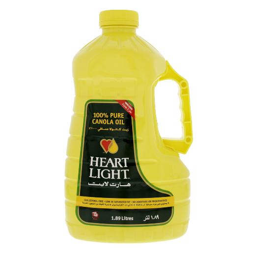 Heart Light Canola Oil Pet Botl 1.89Ltr