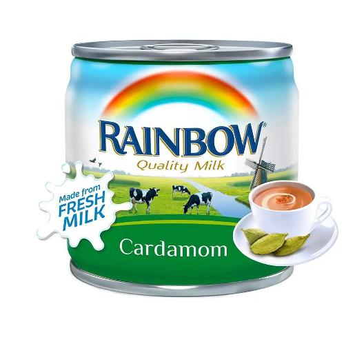 Rainbow Evaporated Milk Cardamom 170g