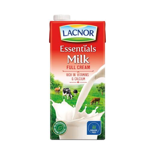 Lacnor Essentials Full Cream Milk 1Litr