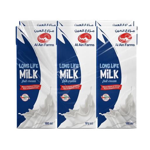 Al Ain Long Life Milk 180ml