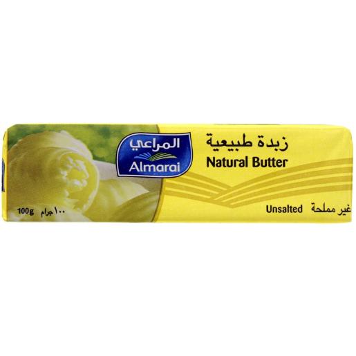 Almarai Natural Butter Unsalted 100gm
