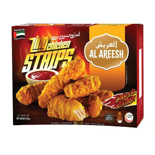 Alareesh Chicken 30gm Strips 420gm