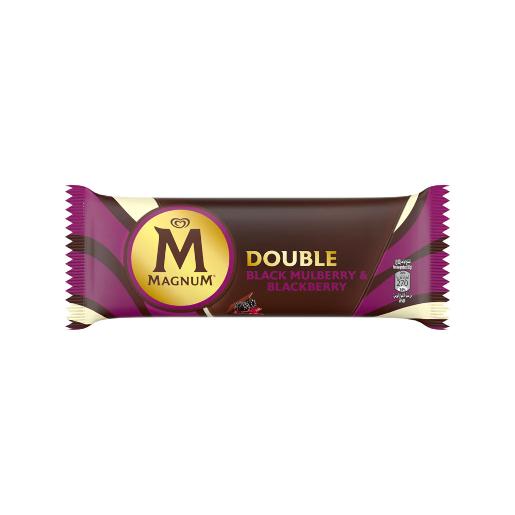 Wall's Magnum Ice Cream Mini Double Chocolate Mulberry 95 ml