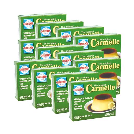Greens Cream Caramel Vanilla 11 x 70g