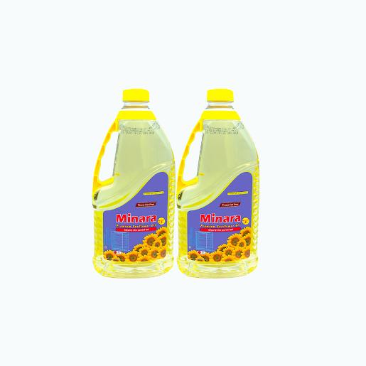 Minara Sunflower Oil 2 x 1.5Ltr