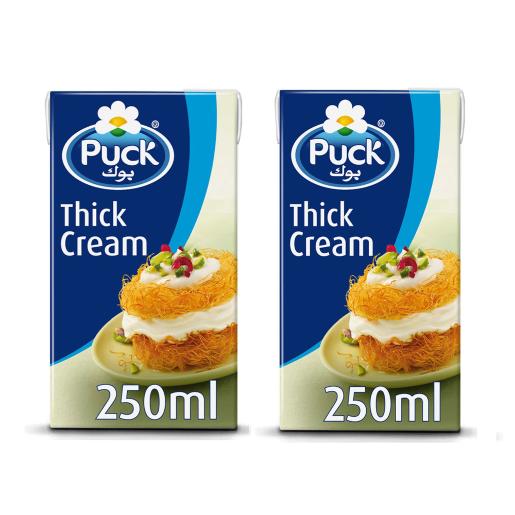 Puck Thick Cream Plain 250ml × 2pc