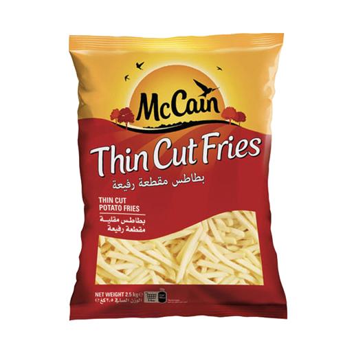 McCain French Fries Thin Cut 2.5kg