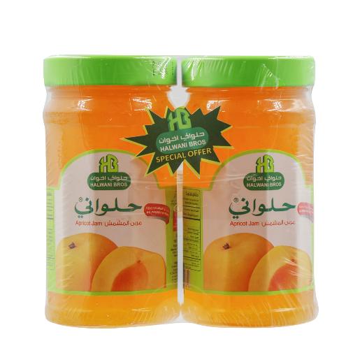 Halwani Apricot Jam 2 x 400g
