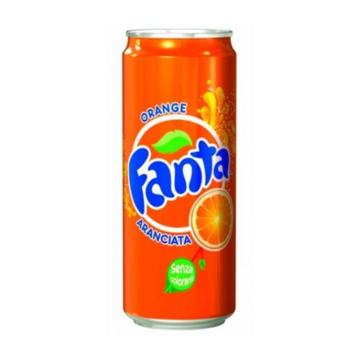 Fanta Soft Drink Orange Can 245ml