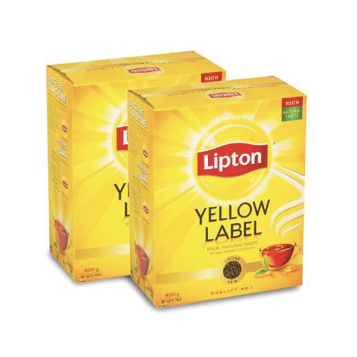 Lipton Yellow Label Tea Powder 2 x 400g