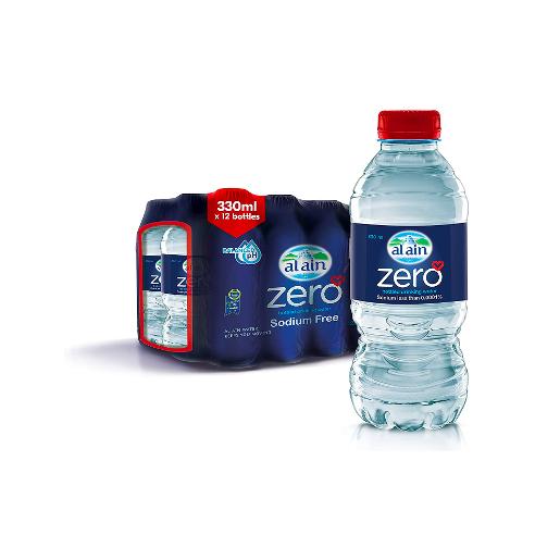 Al Ain Bottled Drinking Water Zero 12 x 330ml