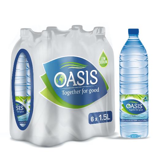 Oasis Mineral Water 6 x 1.5Ltr