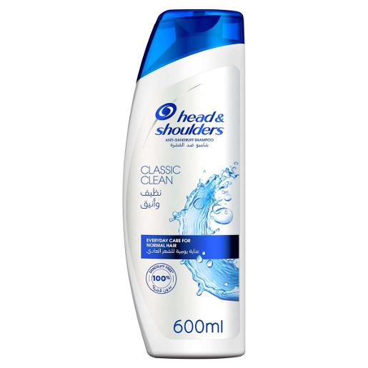 Head & Shoulder Shampoo Classic Clean 600ml