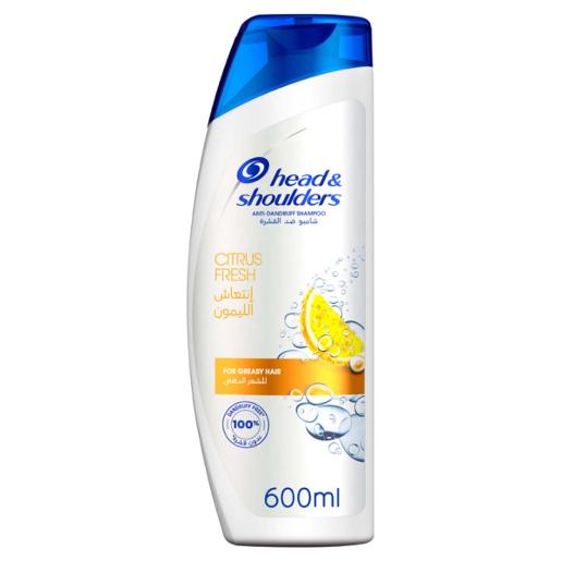Head & Shoulder Shampoo Citrus Fresh 600ml