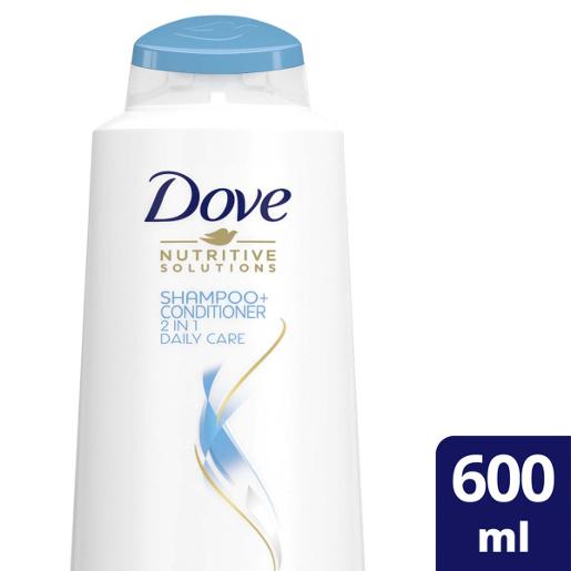 Dove Daily Care 2In1 Shampoo + Conditioner 600ml