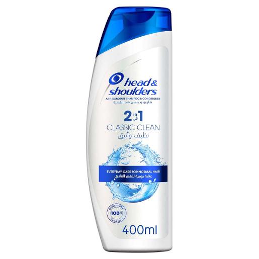 Head & Shoulder Classic Clean 2In1 Shampoo & Conditioner 400ml