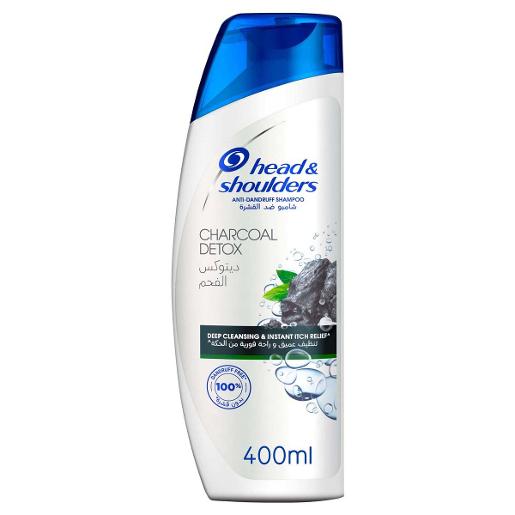 Head & Shoulder Shampoo Charcoal Detox 400ml
