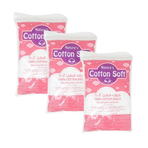 Cotton Soft Cotton Balls 3pc X 100pc