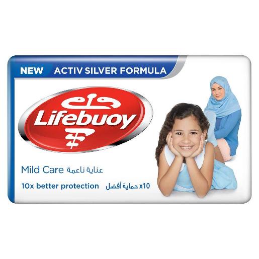 Lifebuoy Mild Care Soap Bar 4 x 125g