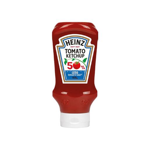 Heinz Tomato Ketchup 50% Less Salt & Sugar 435g