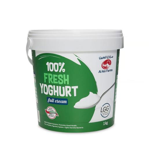 Al Ain Fresh Yoghurt Full Cream 1Kg