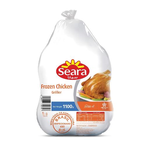 Seara Frozen Whole Chicken 1100g