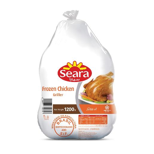 Seara Frozen Whole Chicken 1200g
