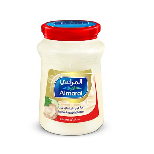 Al Marai Spreadable Cheddar Cheese Reduced Fat 200gm