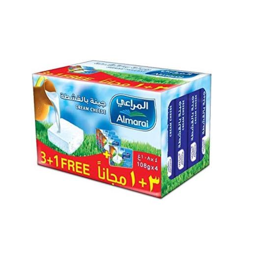 Almarai Cream Cheese 4pc x 108gm
