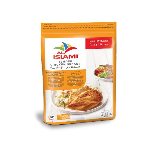 Al Islami Tender Chicken Breast Frozen 2 x 1000g