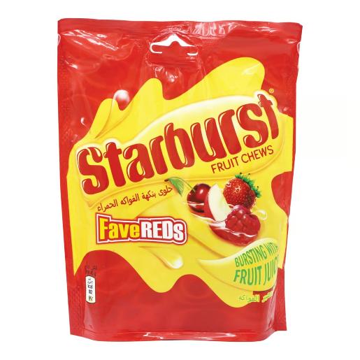 Starburst Fruit Chews FeveReds 165gm