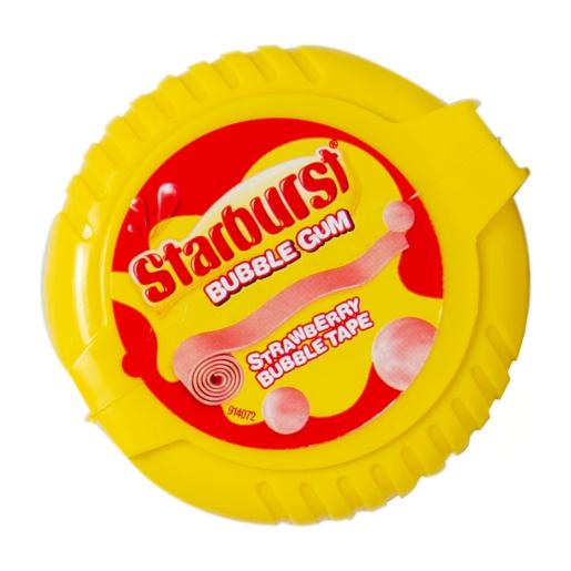 Starburst Bubble Gum Tape Strawberry 30gm