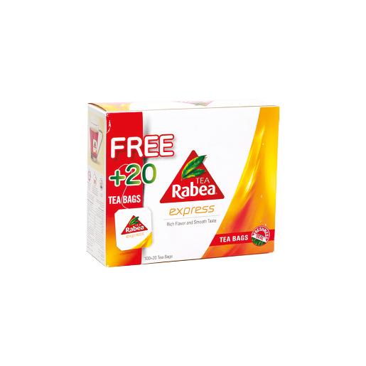 Rabea Express Tea 100+20 Bags Free