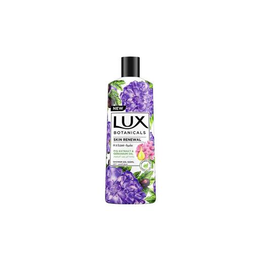 Lux Botanicals Skin Renewal Shower Gel Fig Extract & Geranium Oil 500ml