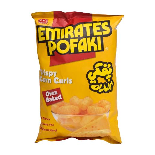 Emirates Pofaki Crispy Corn Curls 80g