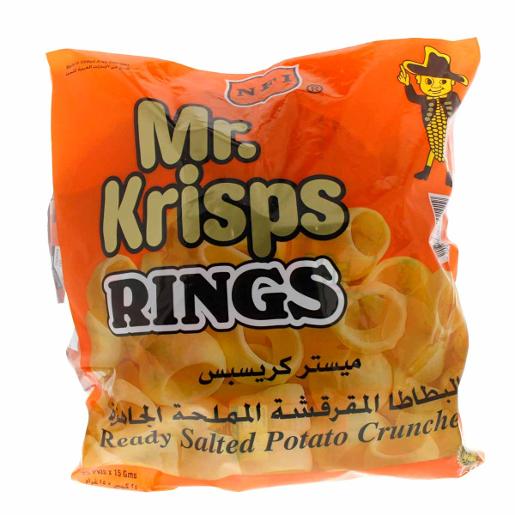 Mr. Krisps Rings Natural 21 x 15g