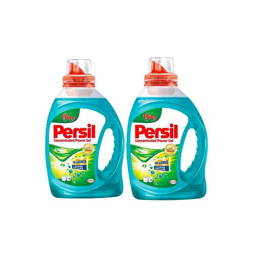 Persil Liquid Detergent Power Gel 2 x 1Ltr