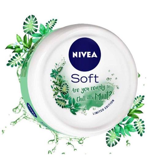 Nivea Soft Cream Chill Mint 100ml