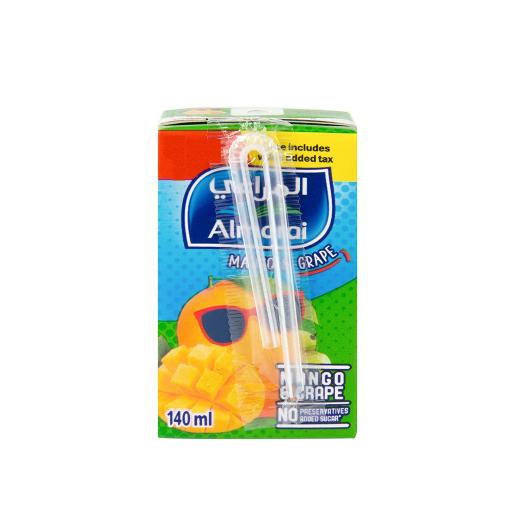 Almarai long life juice mango and grape 140 ml
