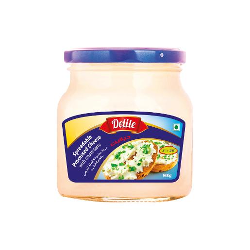Delite Spreadable Processed Cheese 900g