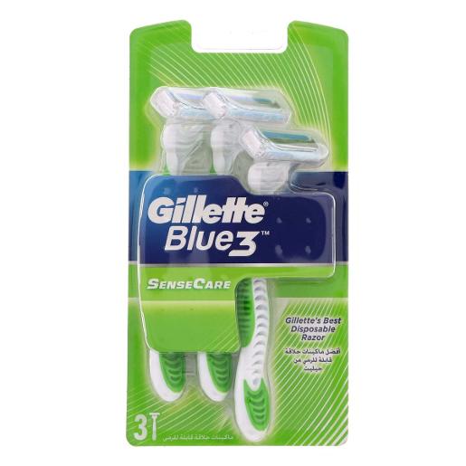 Gillette Blue3 Disposable Razor Sense Care 3pcs