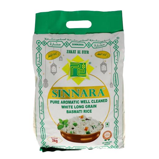 Sinnara Basmati Zakat Rice 3Kg