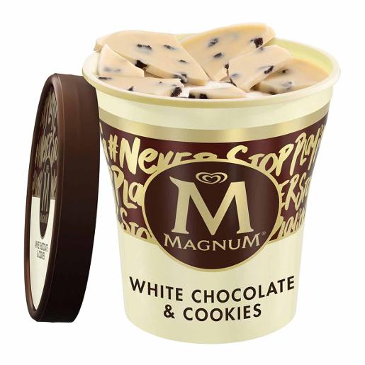 Magnum Ice Cream White Chocolate & Cookies 440ml