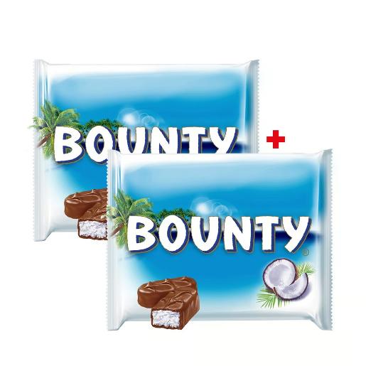 Bounty Chocolate Bars 57gm × 10pc