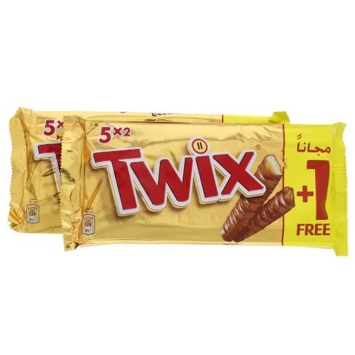 Twix Chocolate Bars 50gm × 10pc