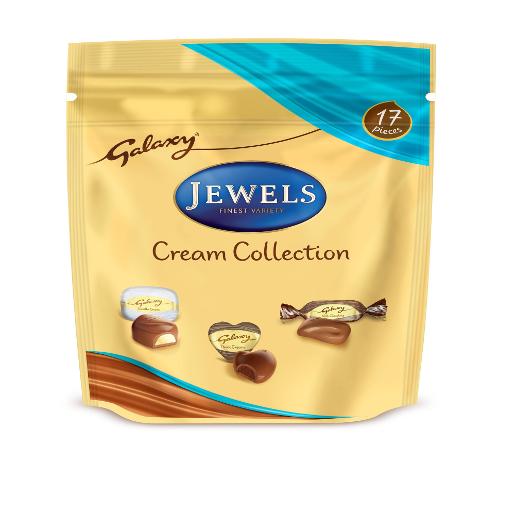 Galaxy Jewel Chocolate Pouch Nut Cream 135gm