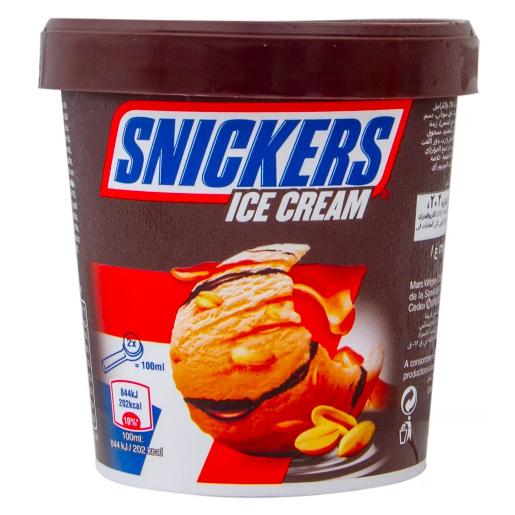 Snickers Ice Cream Tub 450ml