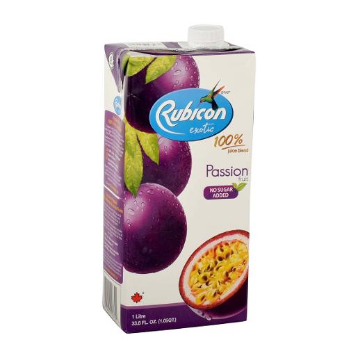 Rubicon Passion Fruit No Added Sugar Fruit Drink 1Ltr
