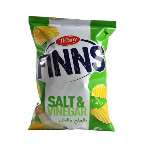 Tiffany Finns Potato Chips Salt Vinegar 85gm